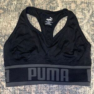 PUMA Women's Black Sports Bra